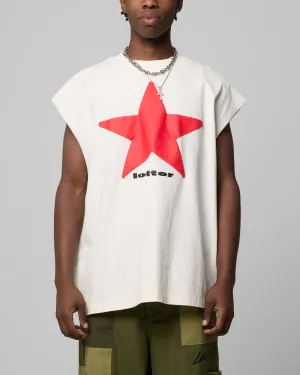 Loiter Celestial Muscle T-Shirt Off White