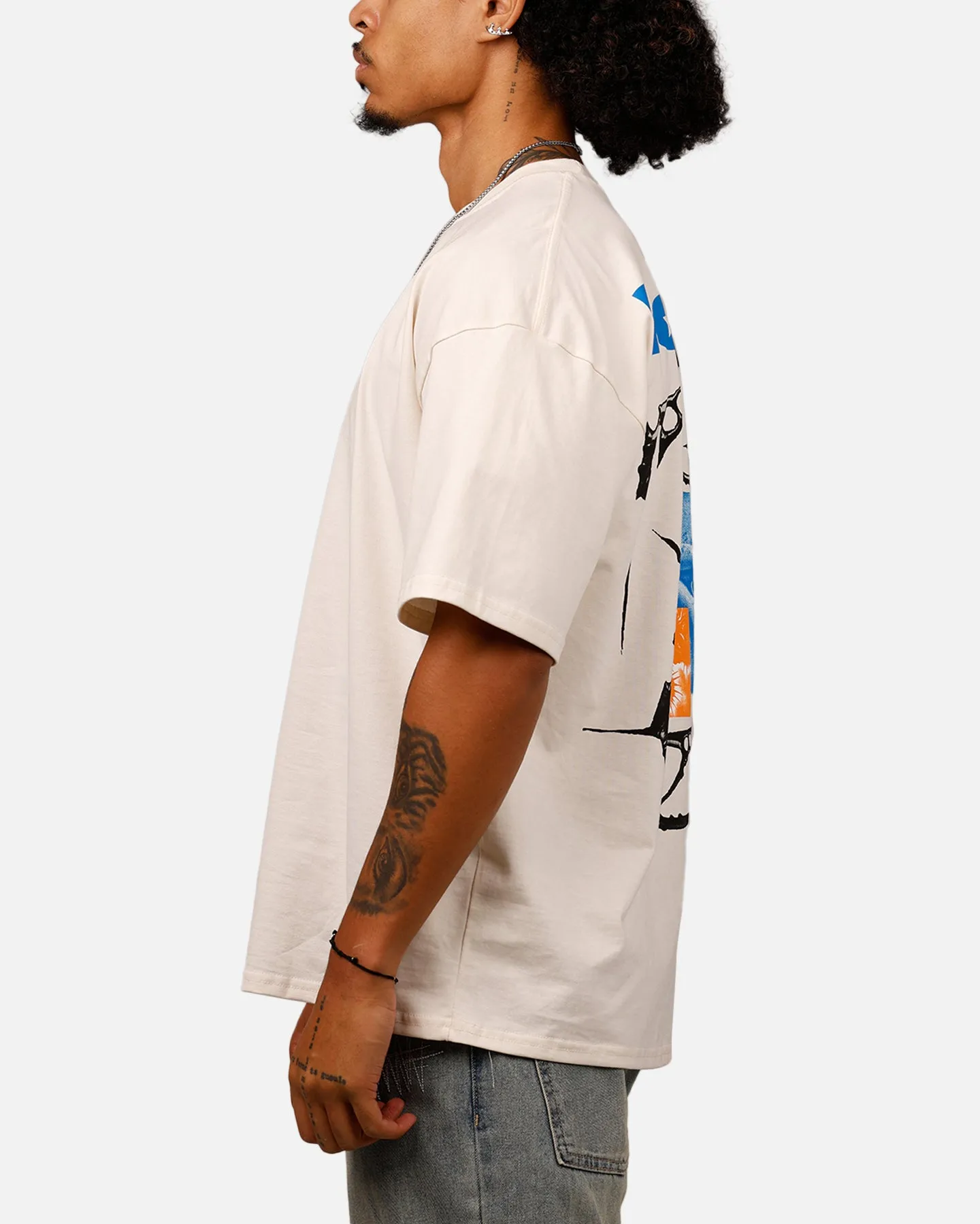 Loiter Empire T-Shirt Off White