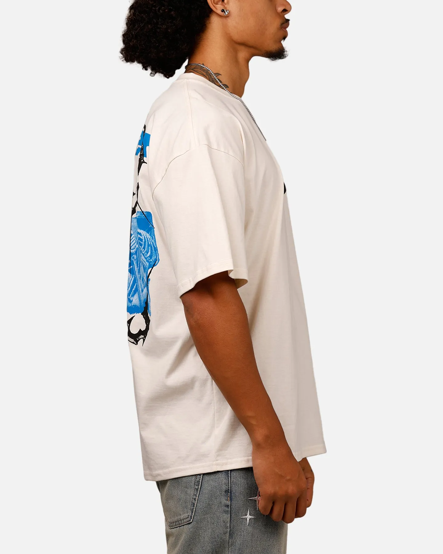 Loiter Empire T-Shirt Off White