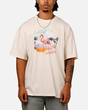 Loiter Isolation Vacation T-Shirt Off White