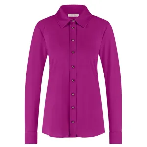 Magenta blouse Bobby hearts