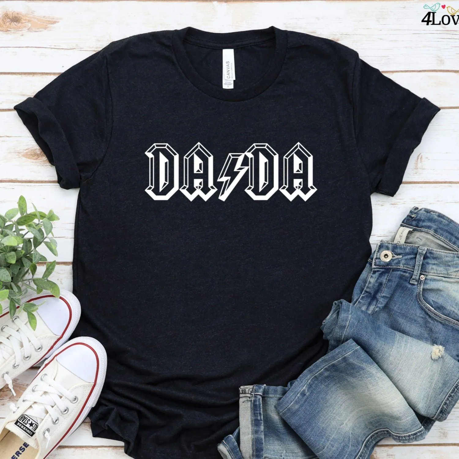 Matching Outfits for Rock n Roll Parents - Dada & Mama