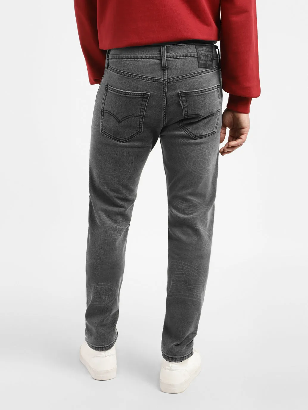 Men's 512 Grey Slim Tapered Fit Jeans