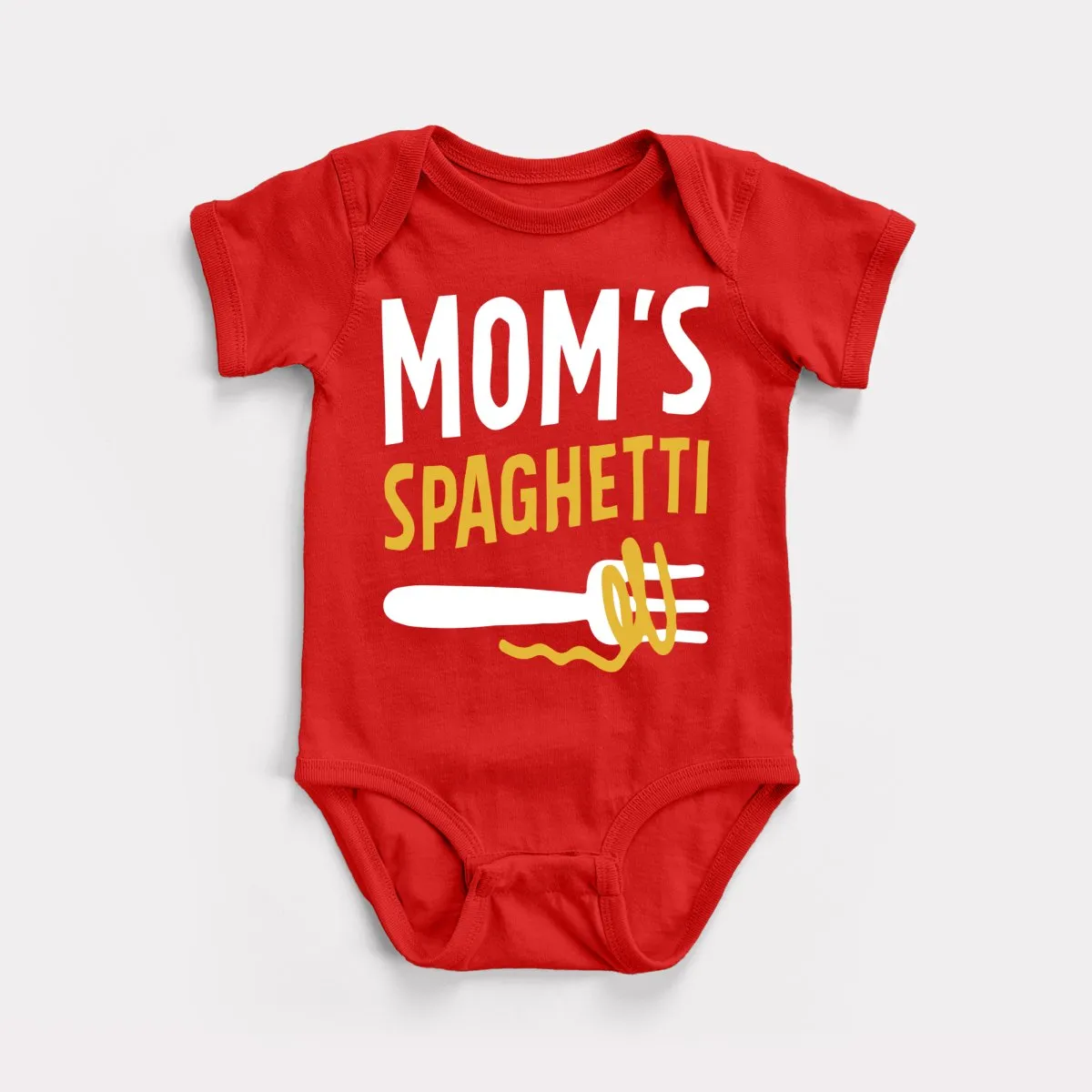 Mom's Spaghetti Baby Bodysuit