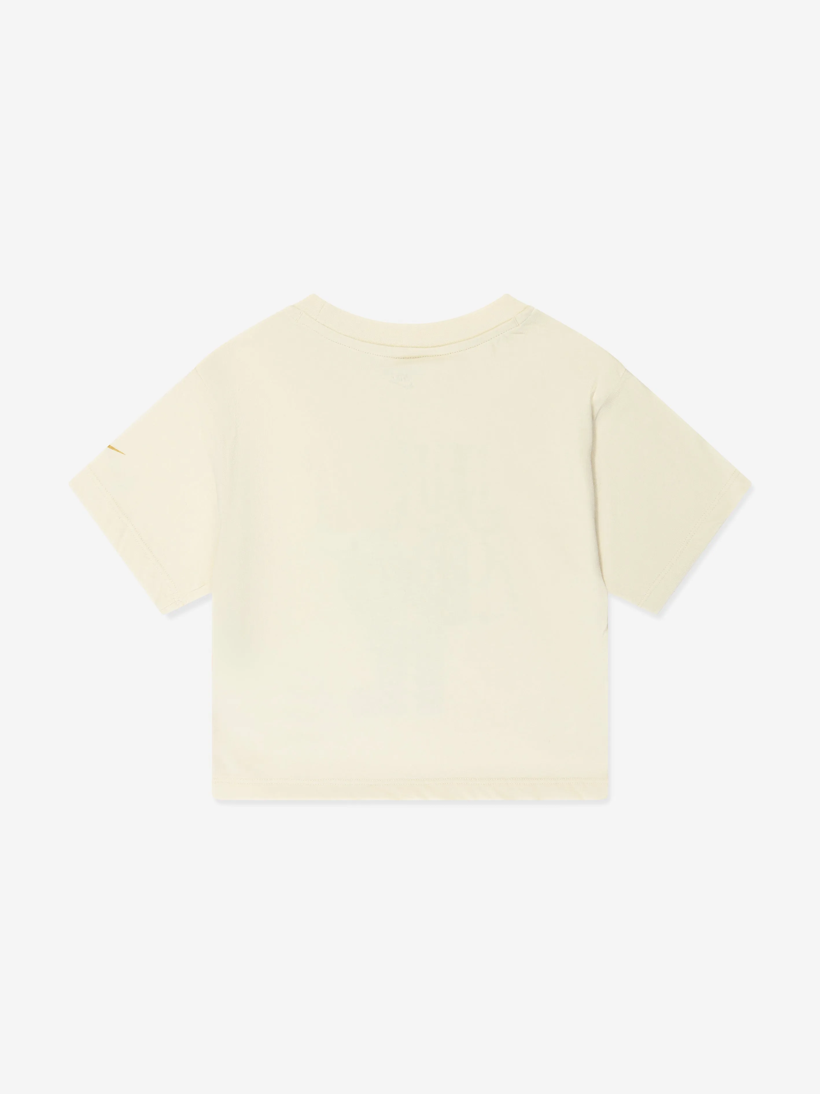 Nike Girls Shine Boxy T-Shirt in Ivory