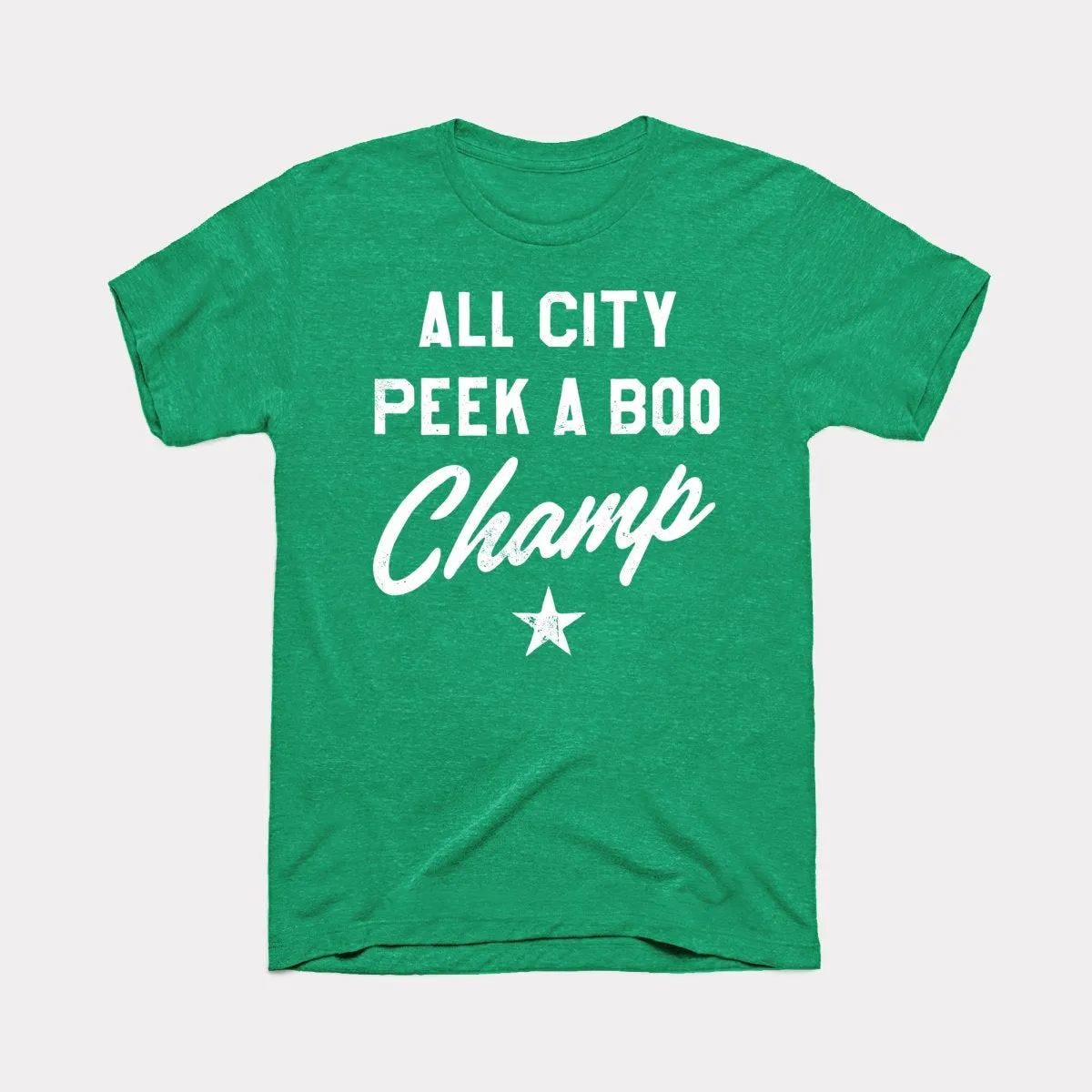 Peek A Boo Champ Adult Unisex Tee