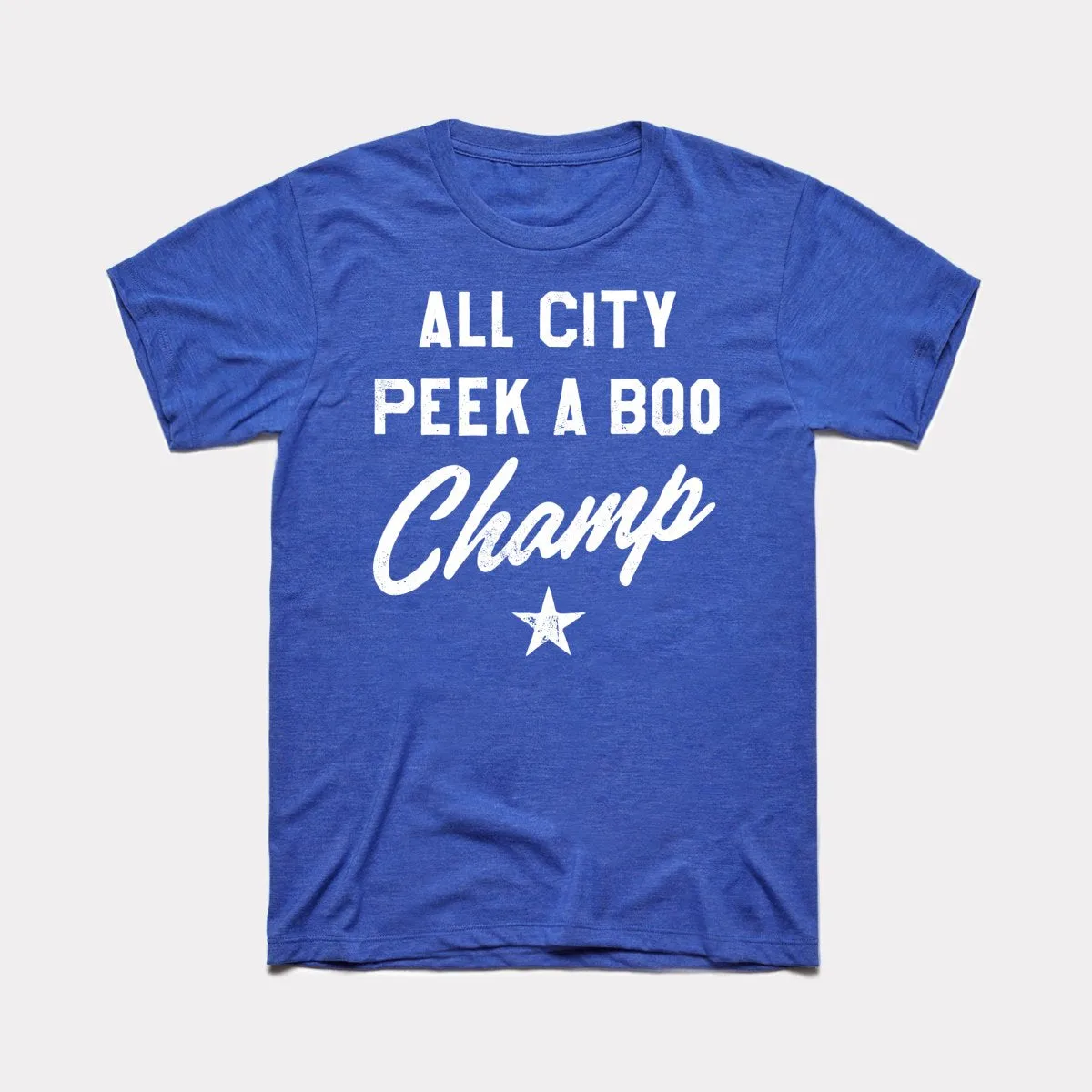 Peek A Boo Champ Adult Unisex Tee