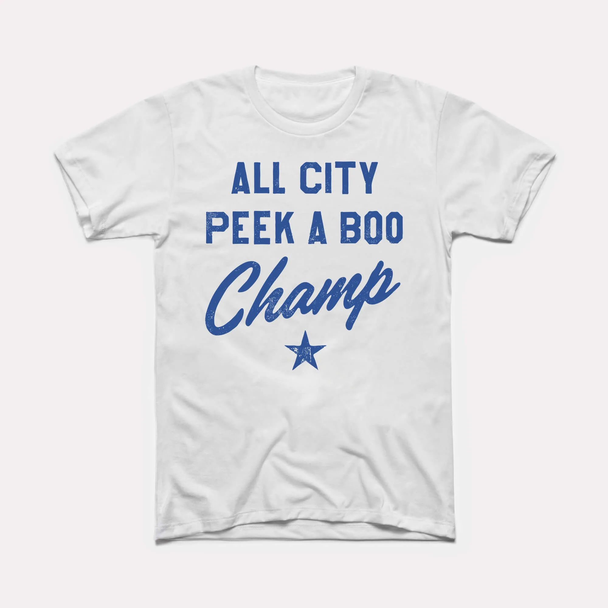 Peek A Boo Champ Adult Unisex Tee