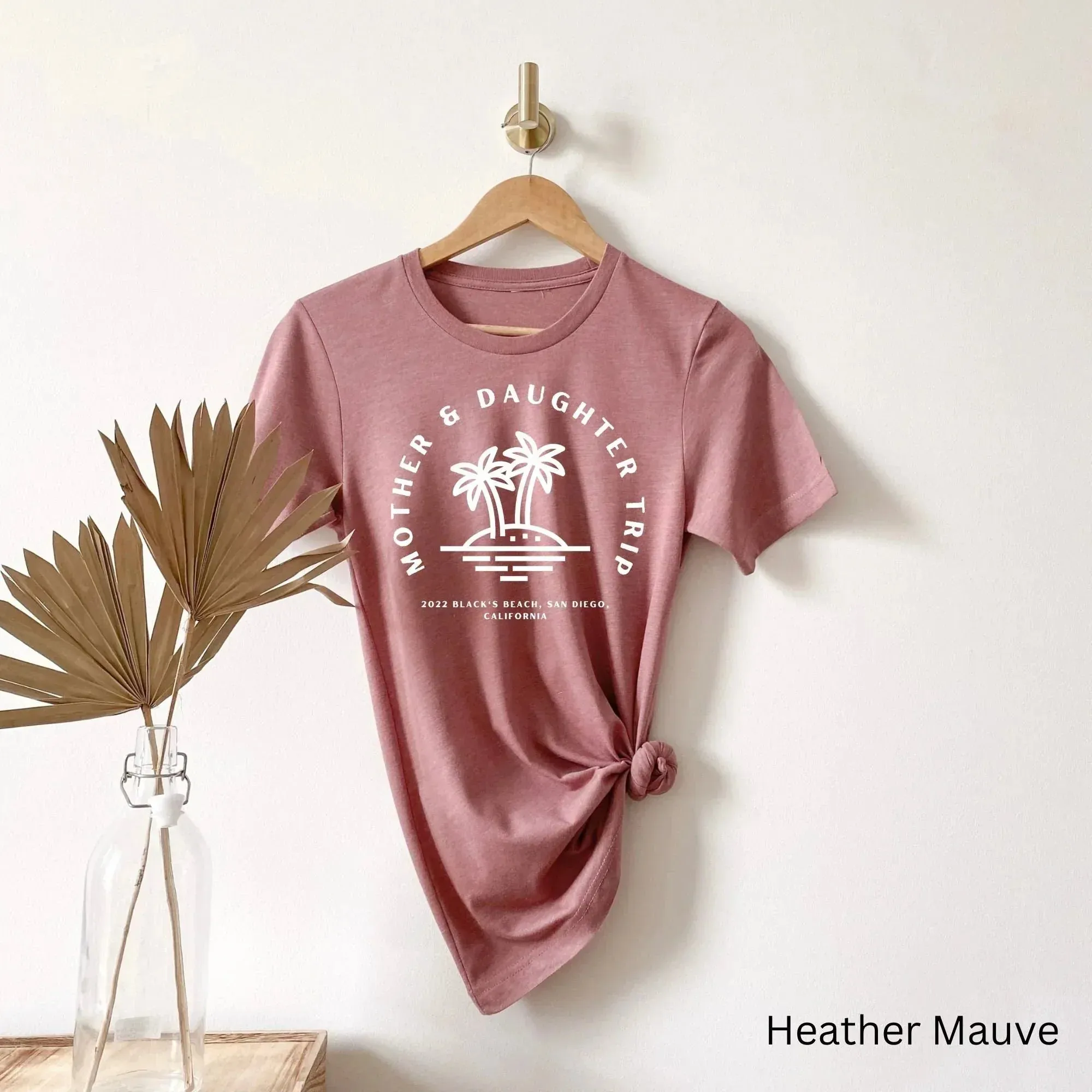 Personalized Mother Daughter Vacation Shirts