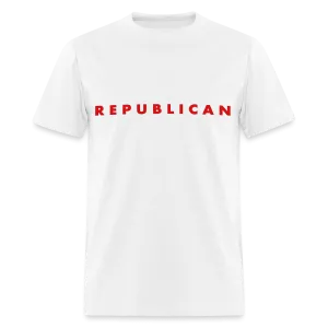 Republican T-Shirt (Red Letters)