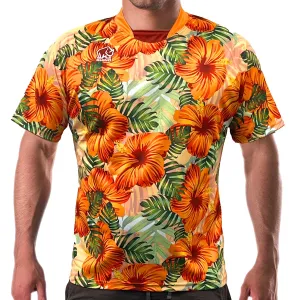 Rhino Saturday Social Jersey - Golden Hibiscus