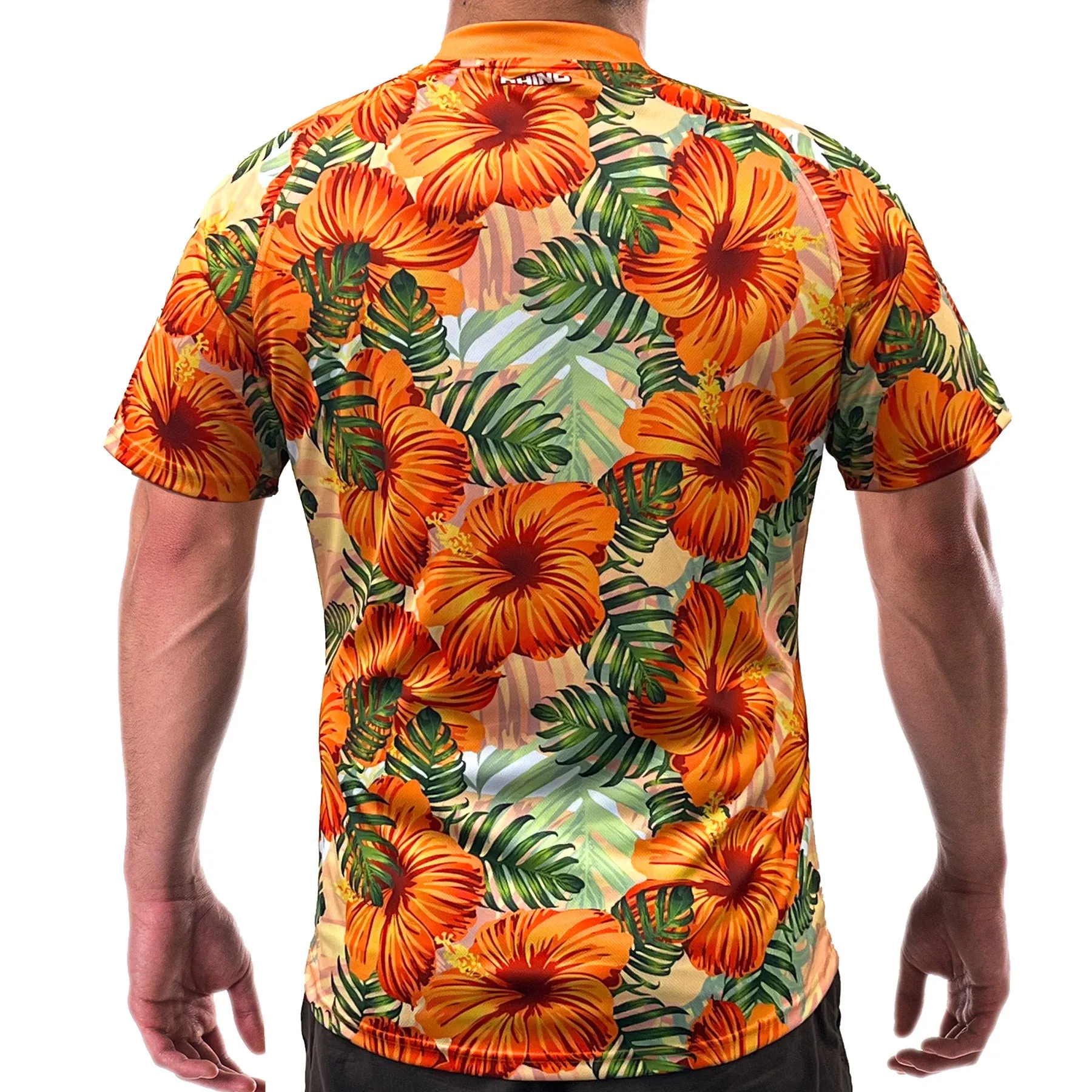 Rhino Saturday Social Jersey - Golden Hibiscus