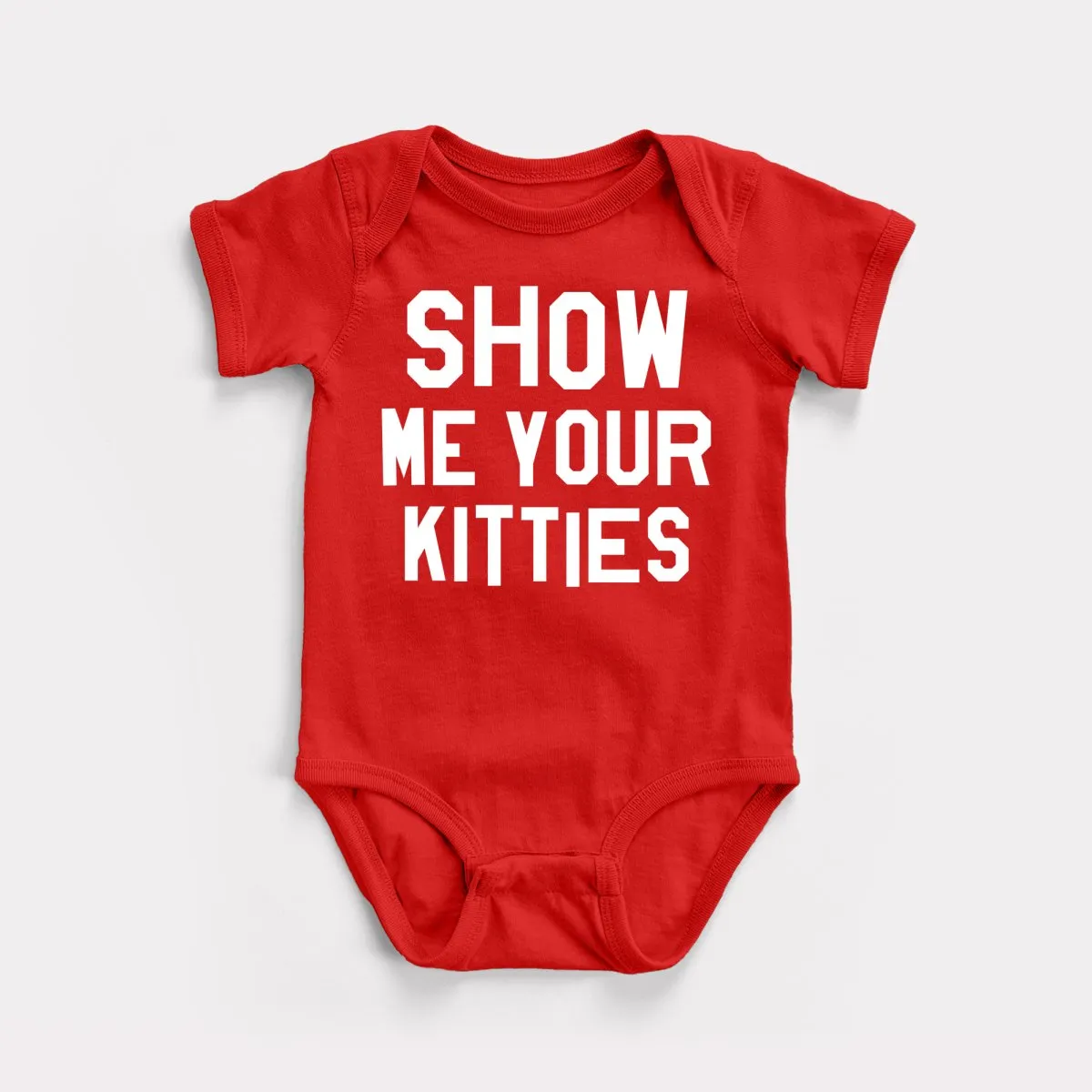 Show Me Your Kitties Baby Bodysuit