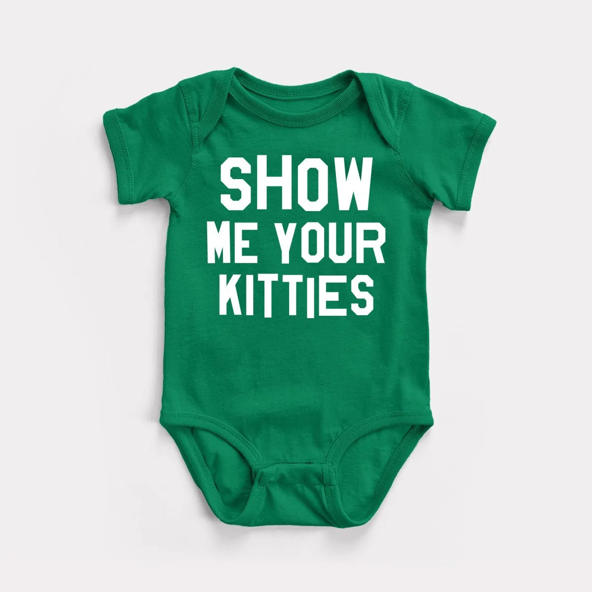 Show Me Your Kitties Baby Bodysuit