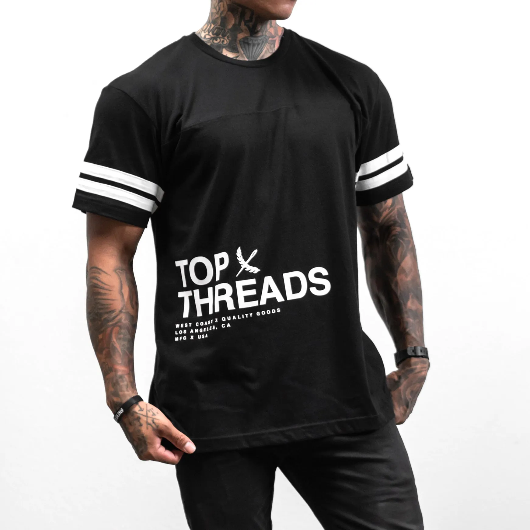 Statement Field Tee - Black