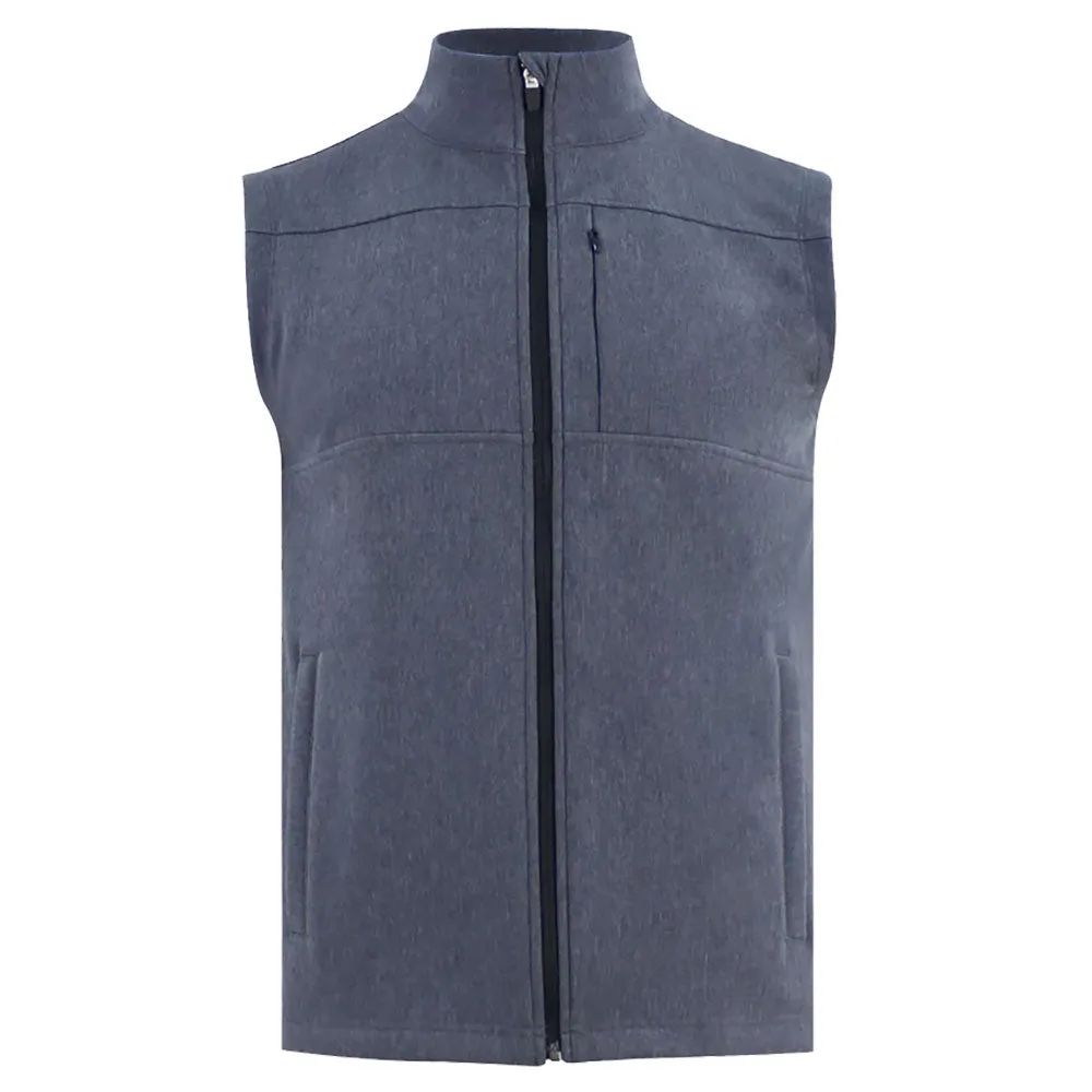 Swannies Velten Charcoal Mens Golf Vest