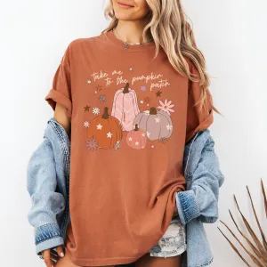 Take Me To The Pumpkin Patch Tee or Crewneck