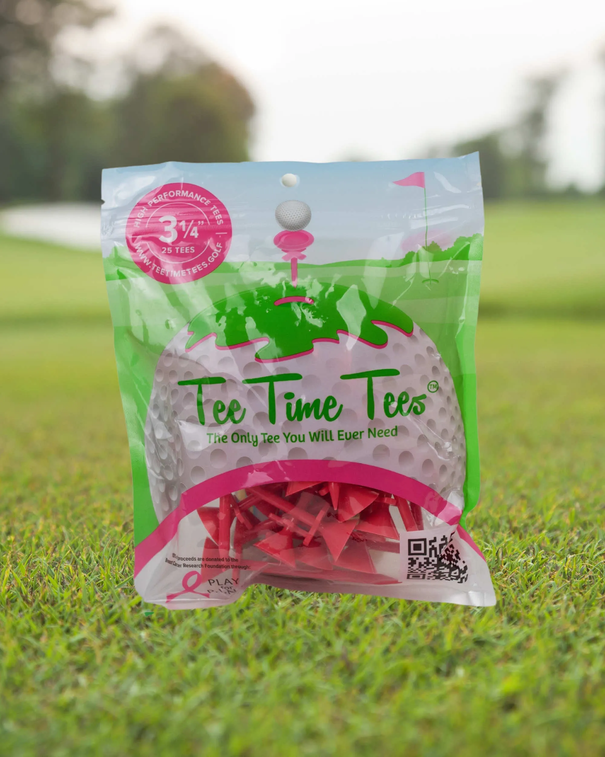 The 'X' Style Golf Tee - Pink