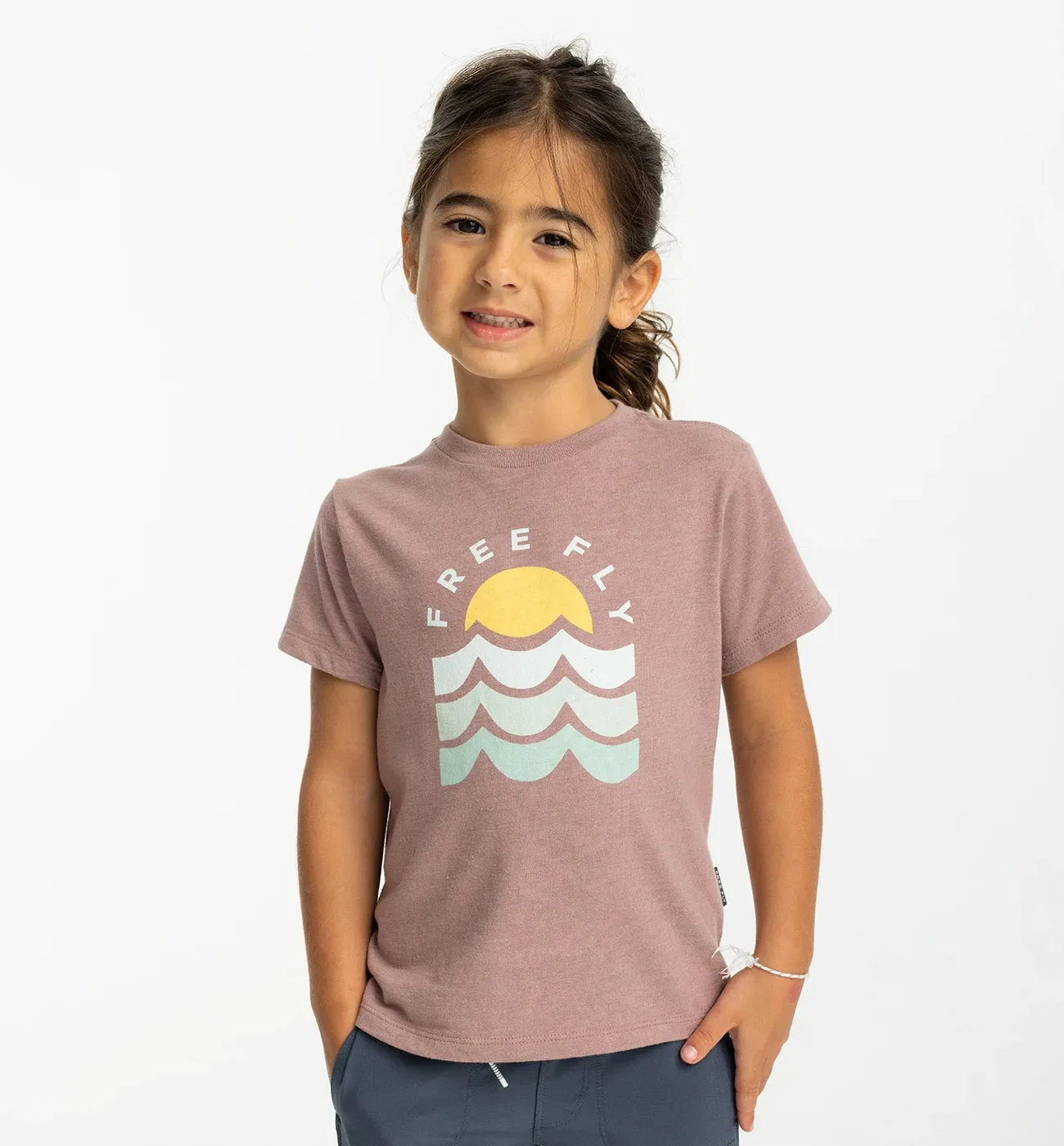 Toddler Perfect Day Tee - Heather Fig