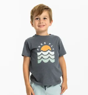 Toddler Perfect Day Tee - Heather Storm Cloud