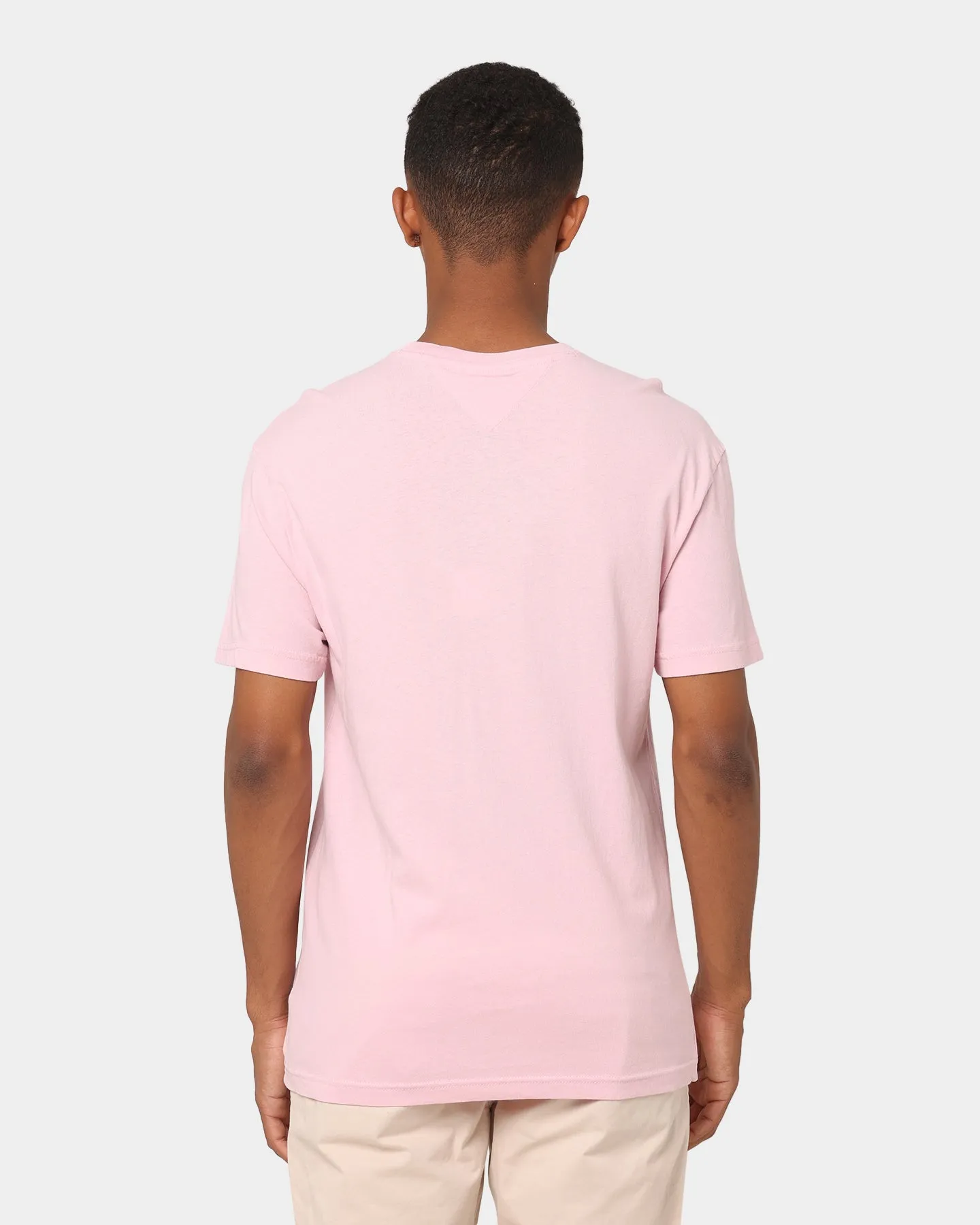 Tommy Jeans Linear Logo T-Shirt Romantic Pink