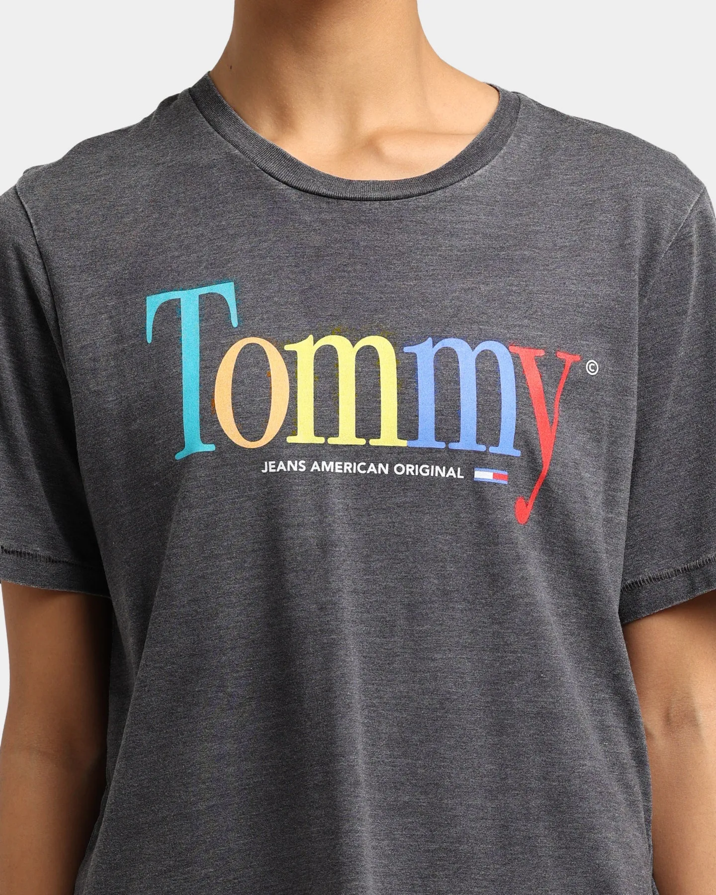 Tommy Jeans Women's Relaxed Colour T-Shirt Black