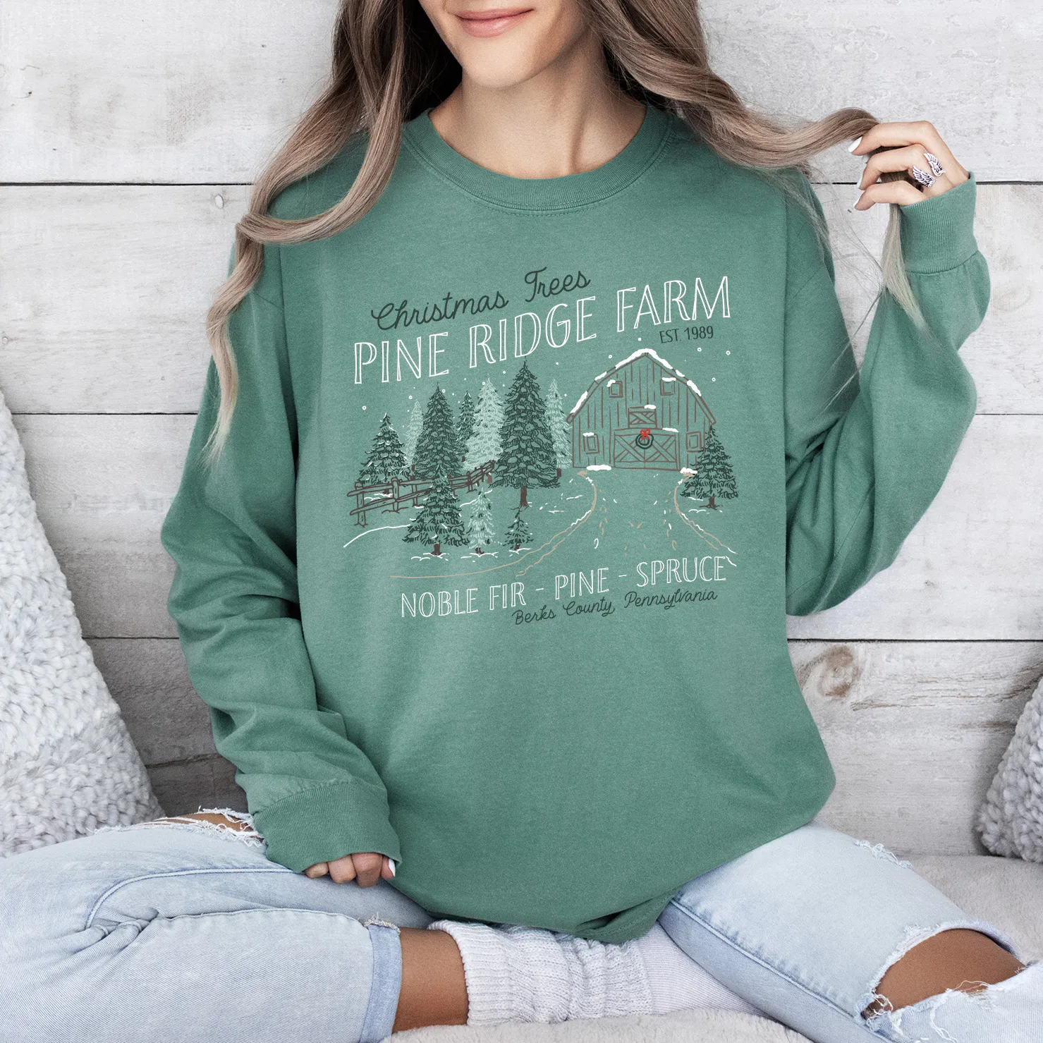 Tree Farm Tee or Crewneck