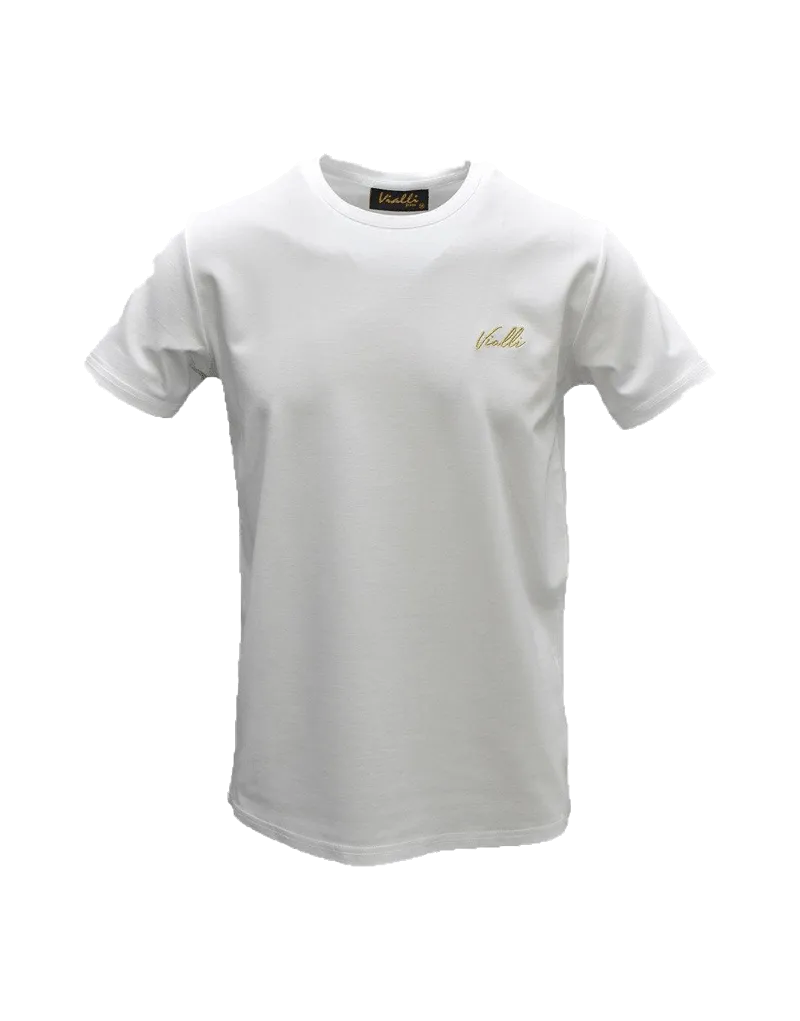 Vialli Asic White T-Shirt