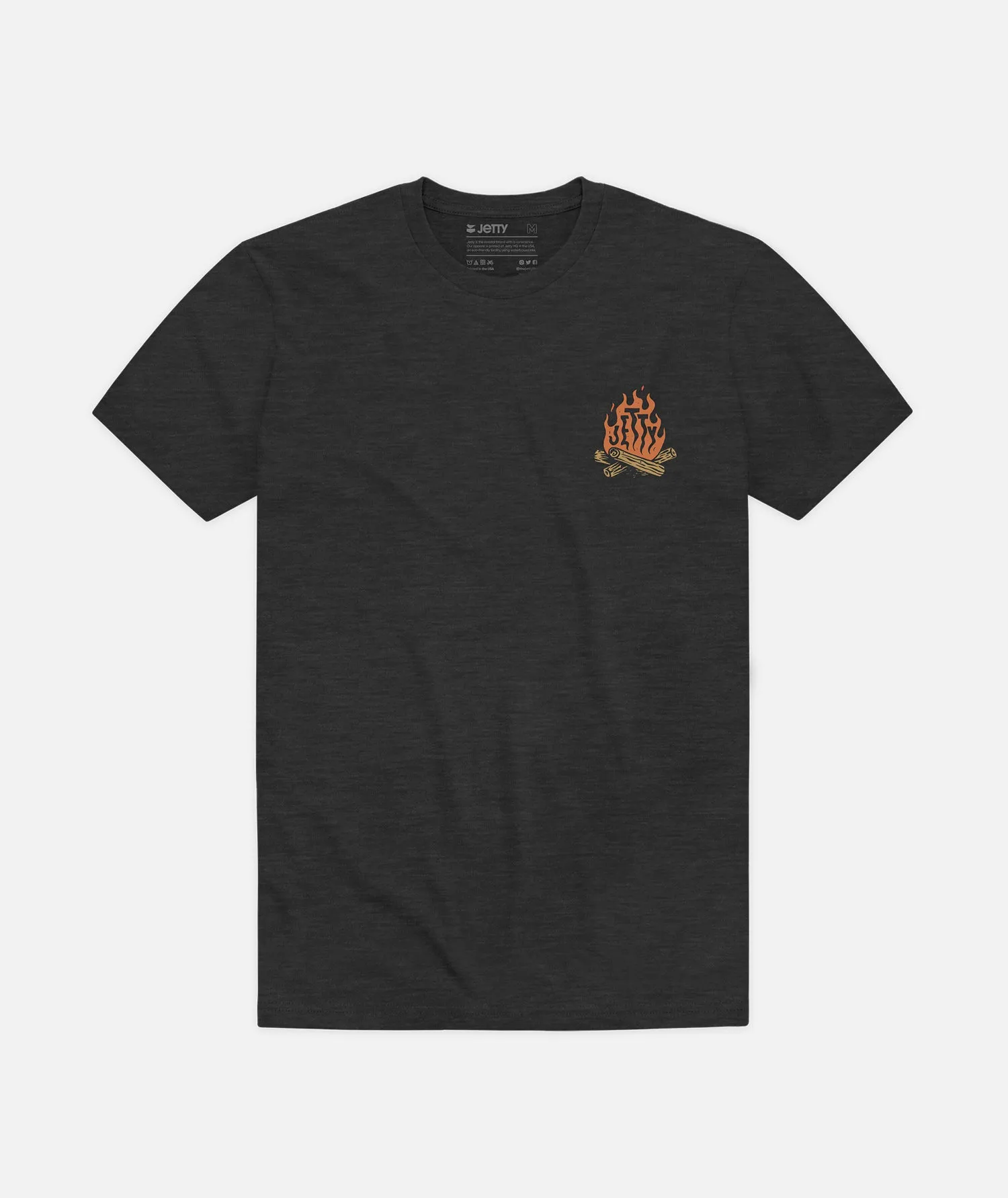 Warm Up Tee - Charcoal