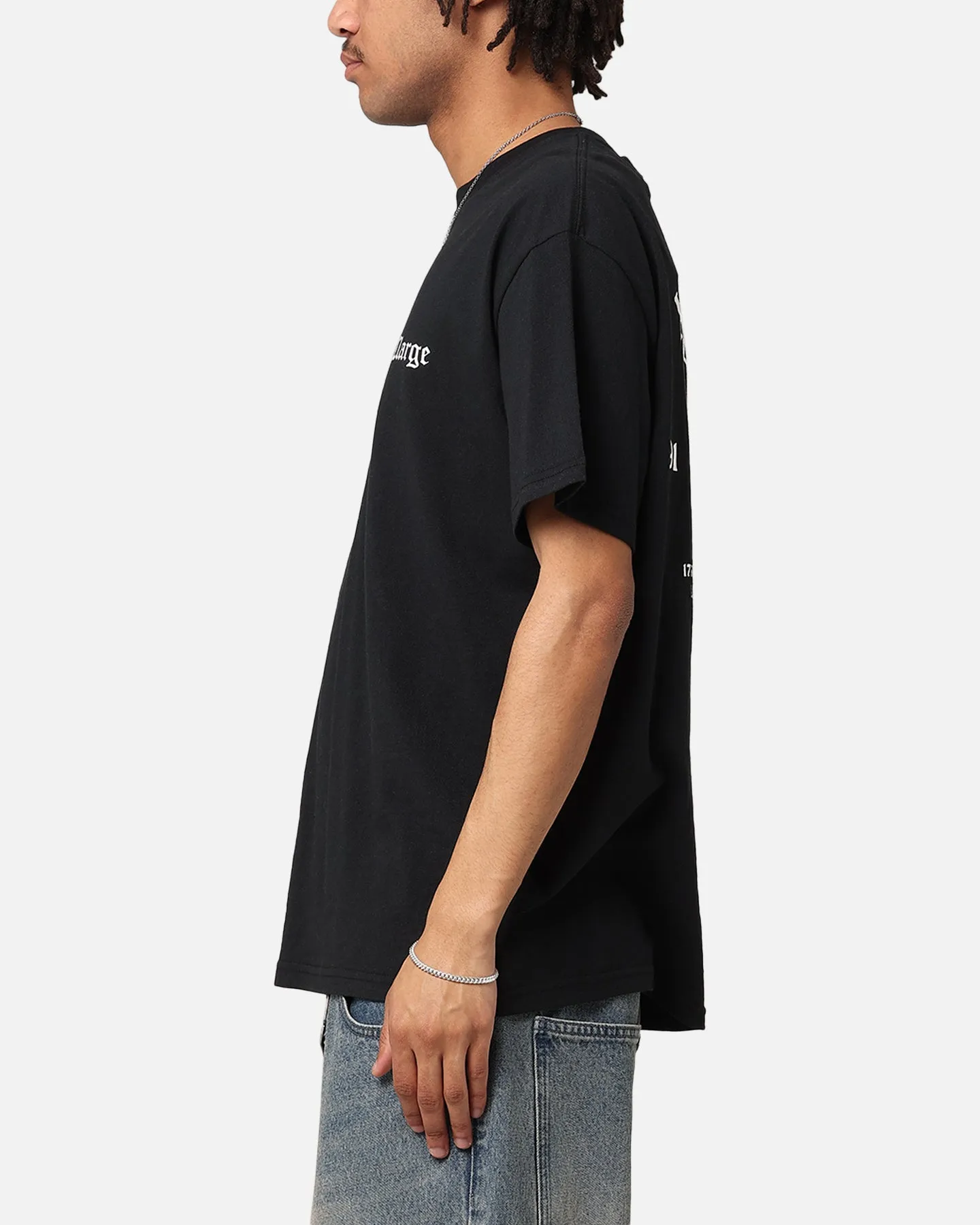 X-Large Dragon T-Shirt Solid Black