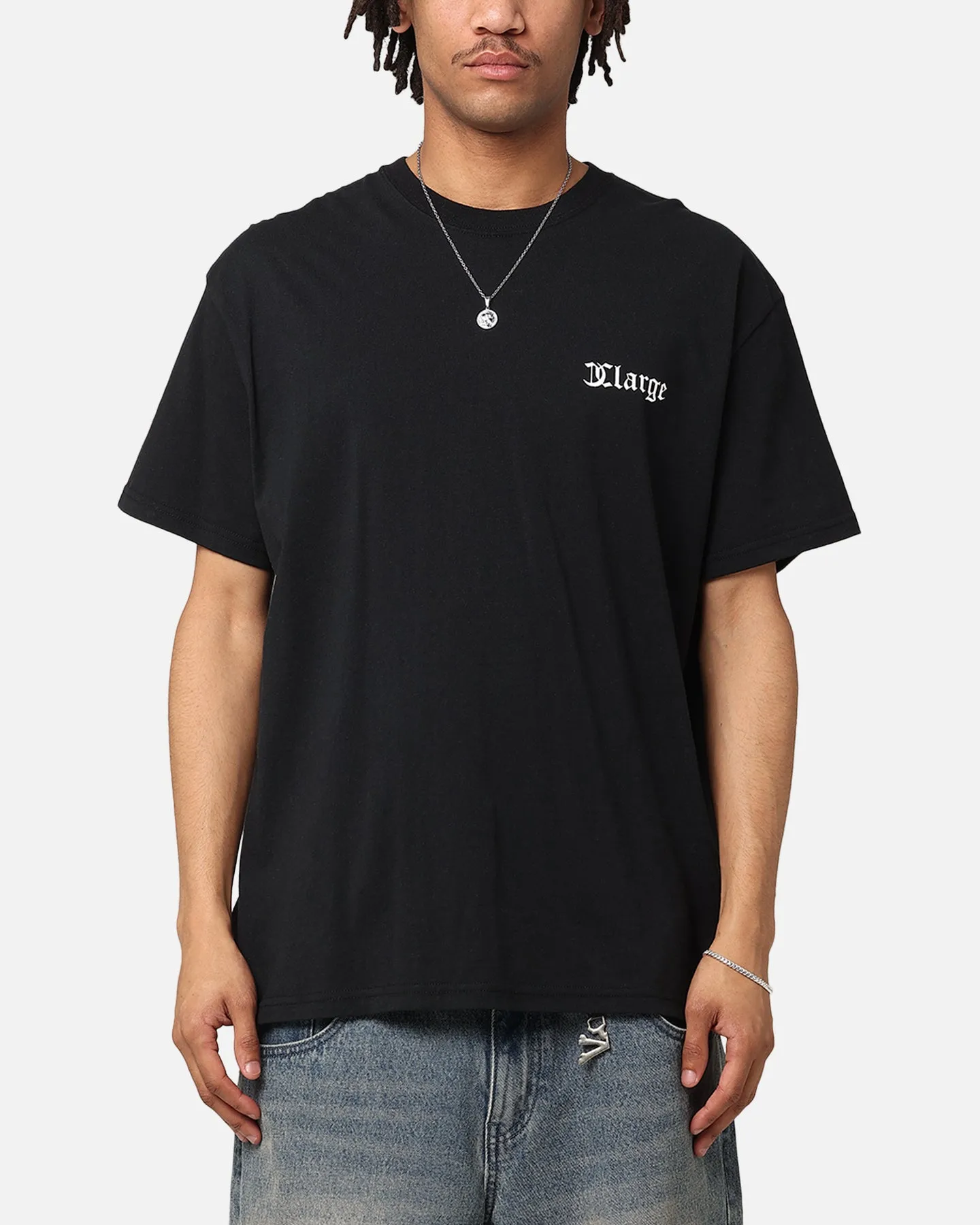 X-Large Dragon T-Shirt Solid Black