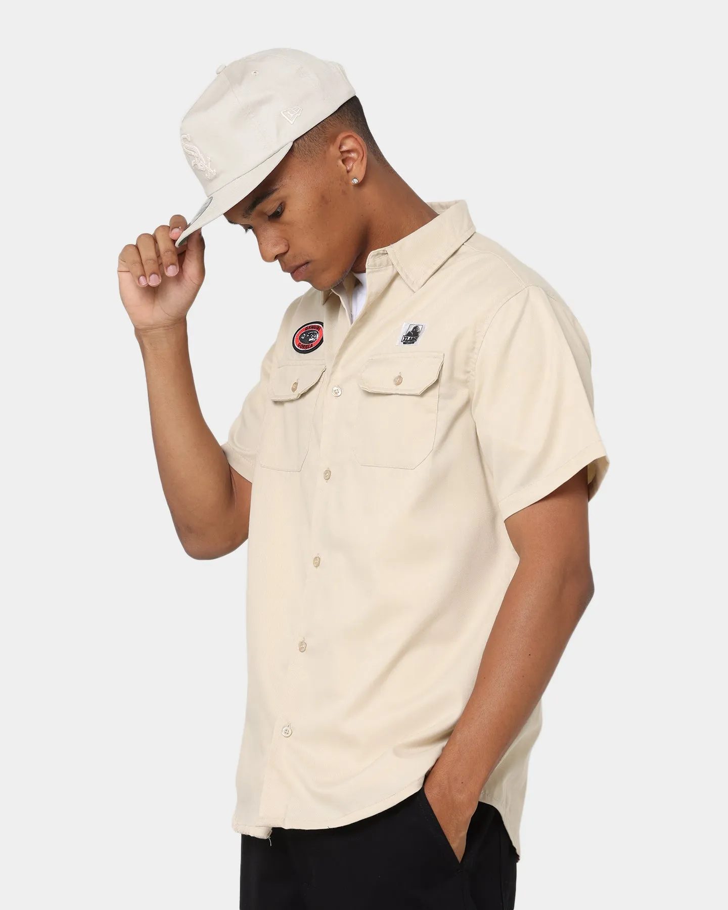 X-Large Patches Work Shirt Off White