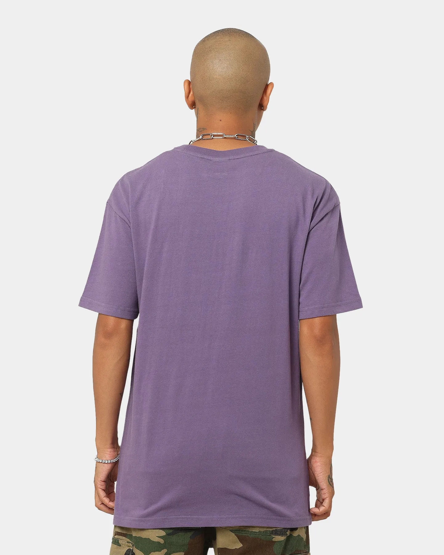 XLARGE 91 Slanted Logo T-Shirt Purple