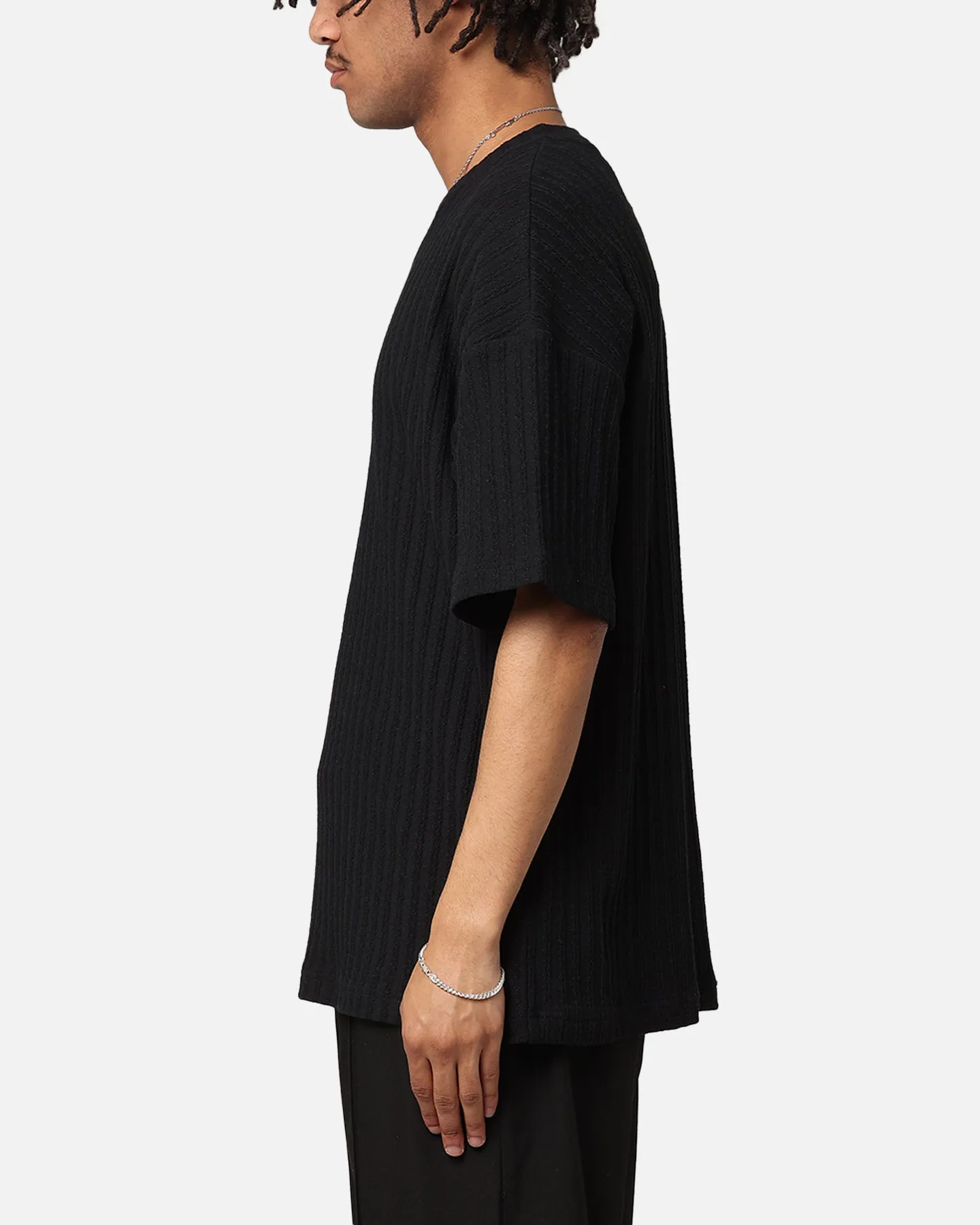 XXIII Karl Knit T-Shirt Black