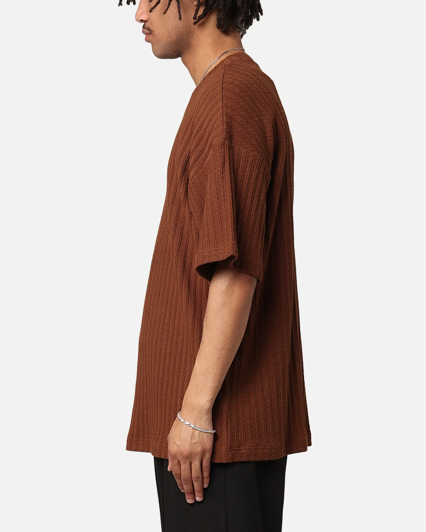 XXIII Karl Knit T-Shirt Brown