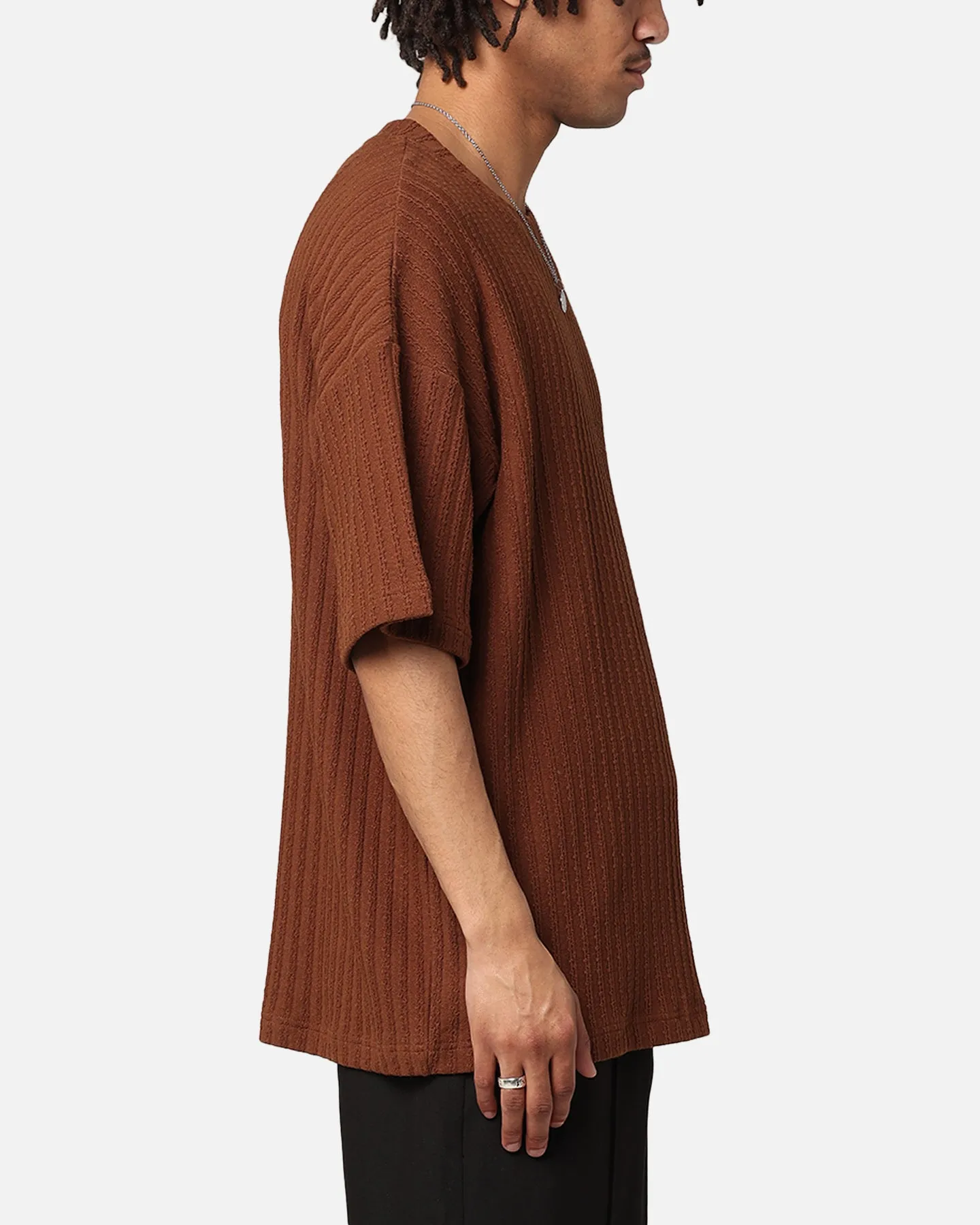 XXIII Karl Knit T-Shirt Brown