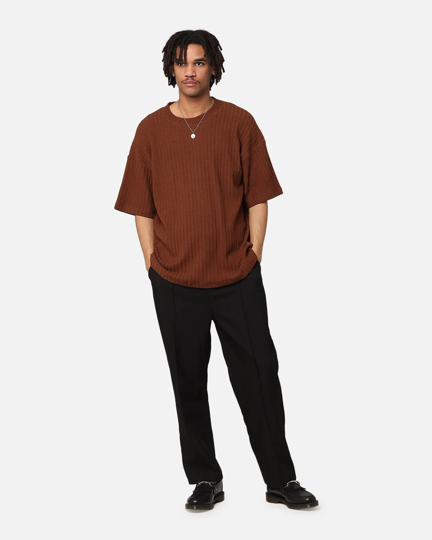 XXIII Karl Knit T-Shirt Brown