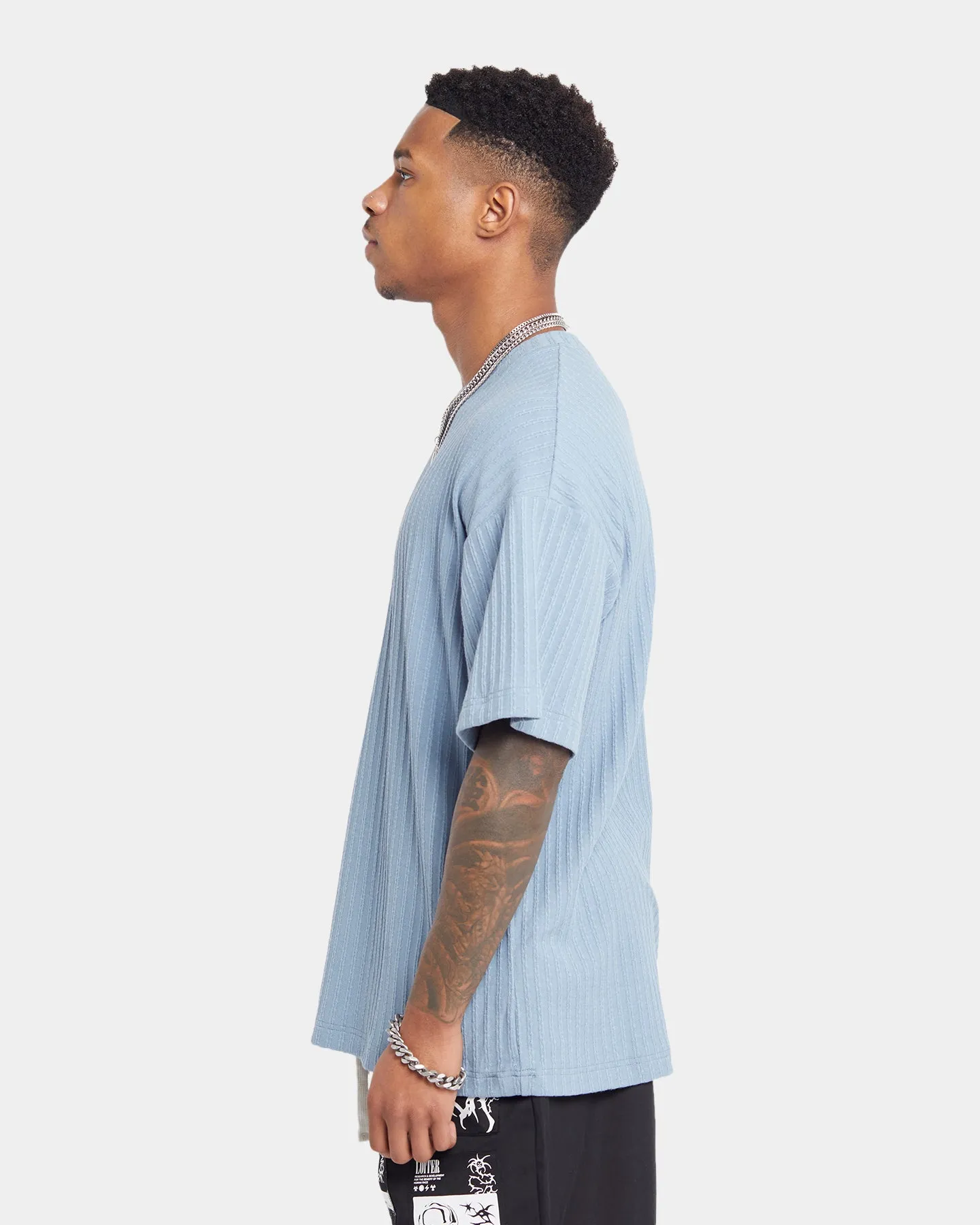 XXIII Karl Knit T-Shirt Faded Blue