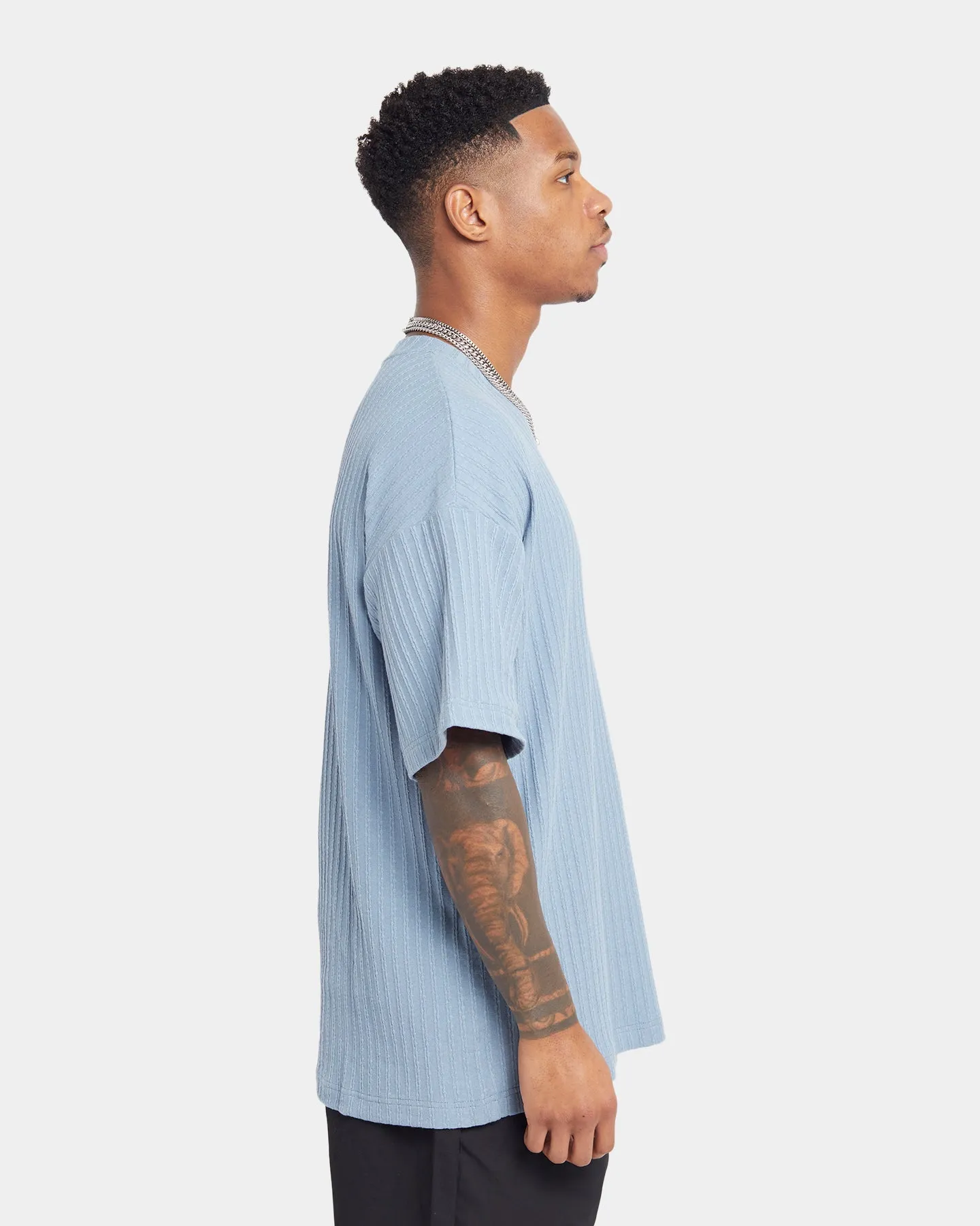 XXIII Karl Knit T-Shirt Faded Blue