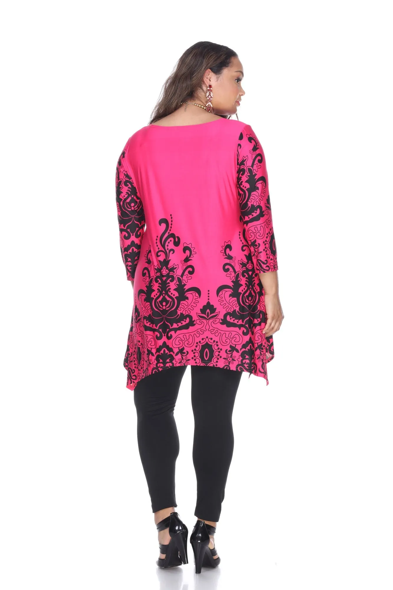 Yanette Tunic Top - Plus