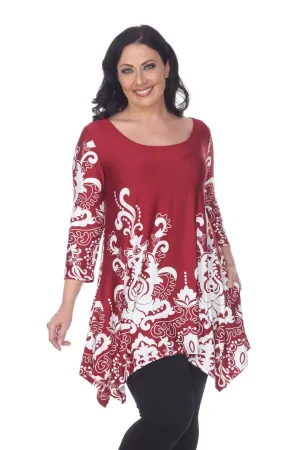 Yanette Tunic Top - Plus