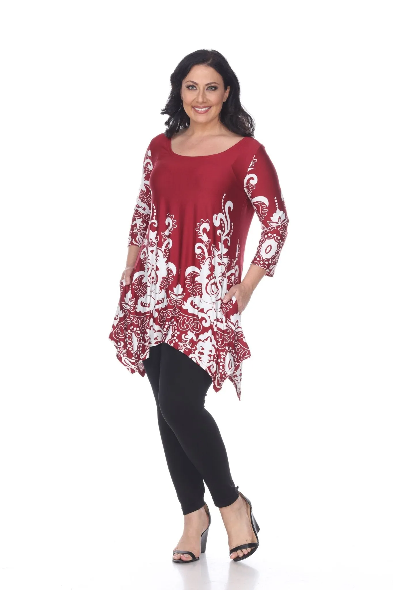 Yanette Tunic Top - Plus