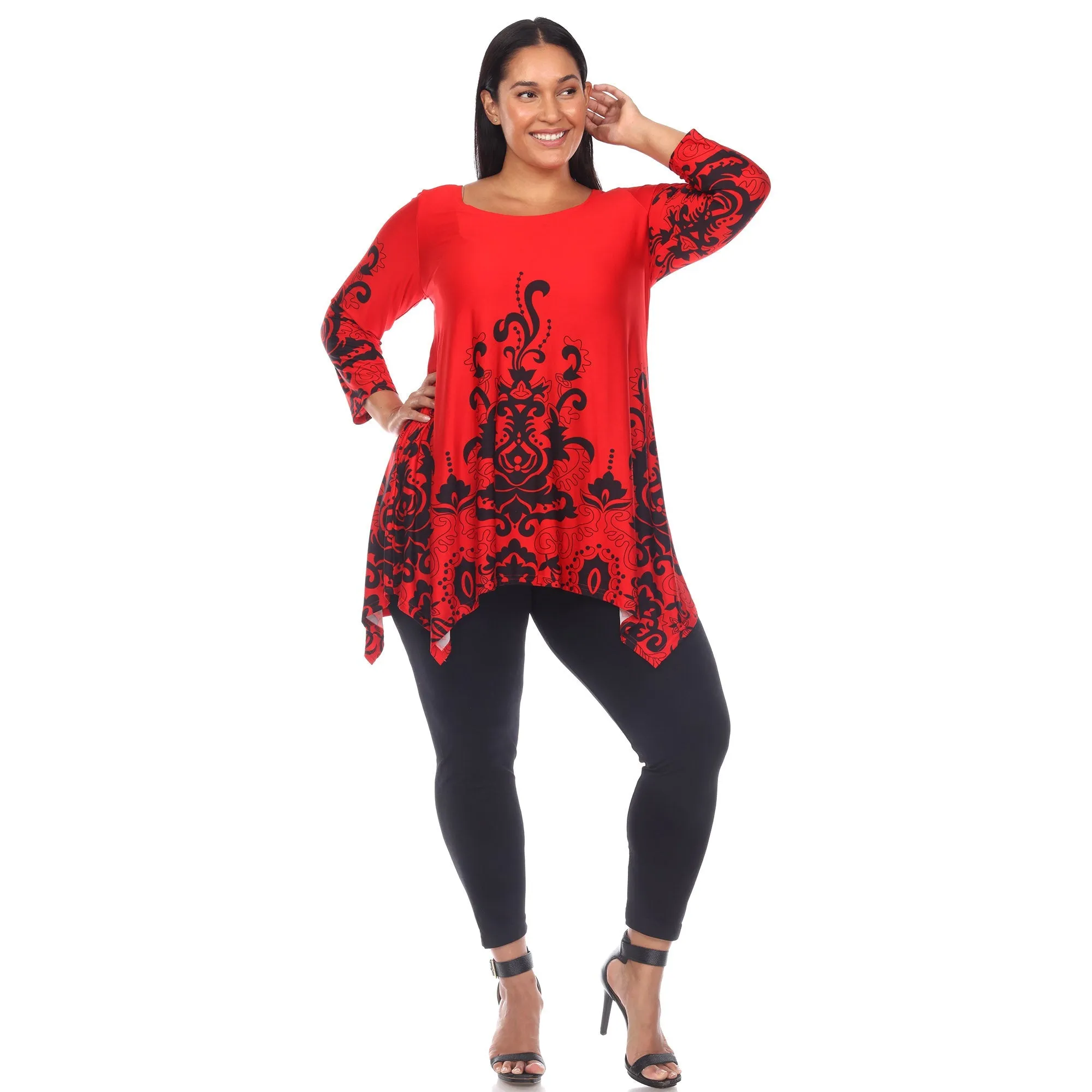 Yanette Tunic Top - Plus