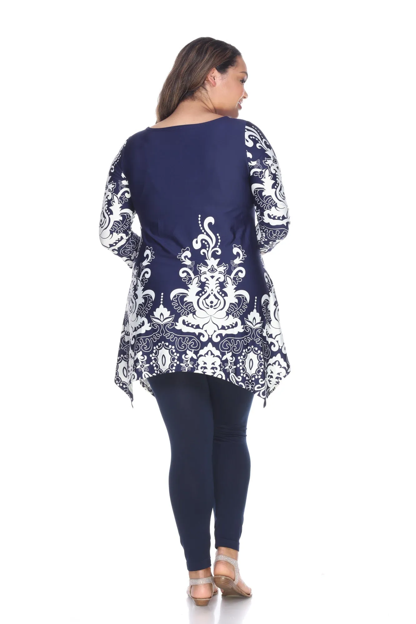 Yanette Tunic Top - Plus