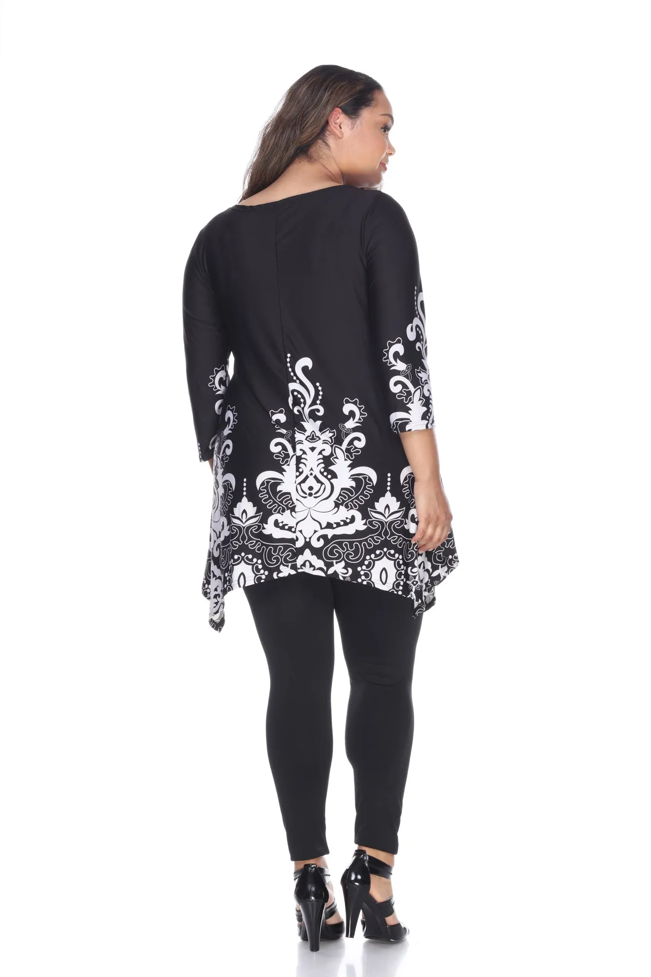 Yanette Tunic Top - Plus